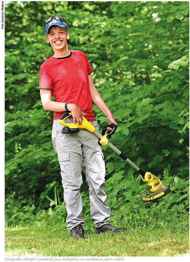 Fotografie dětských pacientů jsou zveřejněny se&nbsp;souhlasem jejich rodičů.
