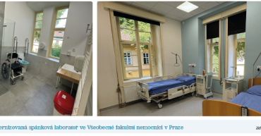 Nově modernizovaná spánková laboratoř ve&nbsp;Všeobecné fakultní nemocnici v&nbsp;Praze