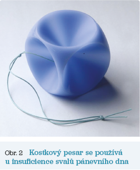 Obr. 2 Kostkový pesar