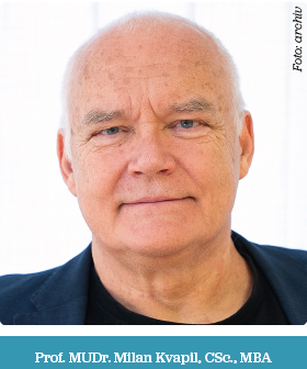 Prof. MUDr. Milan Kvapil, CSc., MBA